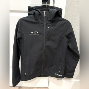 Spyder Black Shell Jacket - Whistler Blackcomb